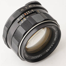 Load image into Gallery viewer, Pentax Asahi Super Takumar 50mm f/1.4 Early Model M42 Mount
