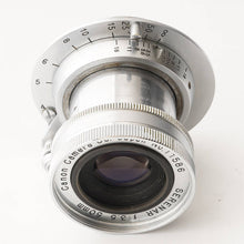 Load image into Gallery viewer, Canon Serenar 50mm f/3.5 M42 Mount Collapsible Lens
