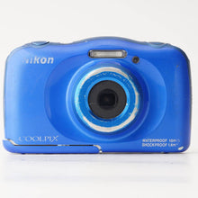 画像をギャラリービューアに読み込む, ニコン Nikon COOLPIX W100 ブルー 防水耐衝撃コンパクトデジタルカメラ
