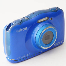 画像をギャラリービューアに読み込む, ニコン Nikon COOLPIX W100 ブルー 防水耐衝撃コンパクトデジタルカメラ
