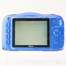 画像をギャラリービューアに読み込む, ニコン Nikon COOLPIX W100 ブルー 防水耐衝撃コンパクトデジタルカメラ
