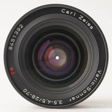 画像をギャラリービューアに読み込む, コンタックス Contax Carl Zeiss Vario-Sonnar 28-70mm F3.5-4.5
