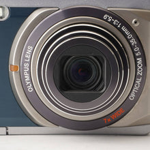 画像をギャラリービューアに読み込む, オリンパス Olympus μ mju 7020 ブルー 7x 光学ズーム
