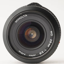 Load image into Gallery viewer, Minolta MD 28mm f/2.8
