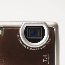 画像をギャラリービューアに読み込む, オリンパス Olympus ミュー μ mju 770 SW モカブラウン 3x 光学ズーム

