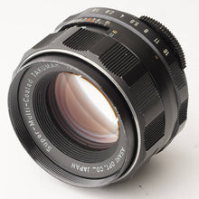 Load image into Gallery viewer, Pentax Asahi Super-Multi-Coated Takumar 55mm f/1.8 M42 Mount
