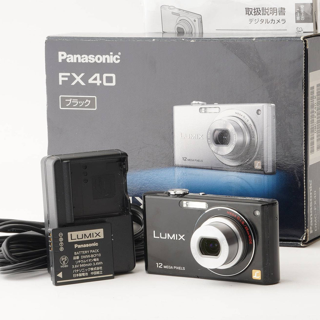 Panasonic LUMIX デジタルカメラ DMC-FX40 ( パナソニック コンパクト