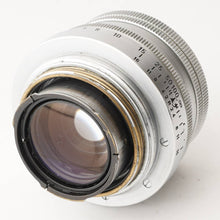 Load image into Gallery viewer, Erunst Leitz GmbH Wetzlar Leica Summicron 50mm f/2 Collapsible barrel L39 LTM
