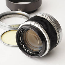 Load image into Gallery viewer, Canon 50mm f/1.8 L39 LTM
