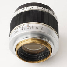 Load image into Gallery viewer, Canon 50mm f/1.8 L39 LTM
