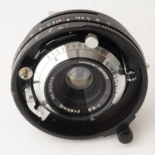 Load image into Gallery viewer, Mamiya MAMIYA-SEKOR 65mm f/6.3
