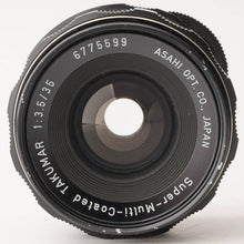 画像をギャラリービューアに読み込む, ペンタックス Pentax Asahi Super-Multi-Coated タクマ― TAKUMAR 35mm F3.5 M42マウント
