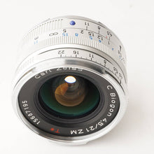Load image into Gallery viewer, Contax Carl Zeiss Biogon 21mm f/4.5 ZM T* for Leica ZM
