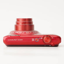 Load image into Gallery viewer, Nikon COOLPIX S6400 Glossy Red 12x Optical Zoom
