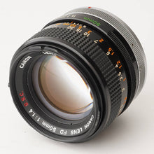 Load image into Gallery viewer, Canon FD 50mm f/1.4 S.S.C
