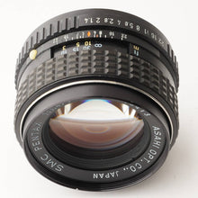 Load image into Gallery viewer, Pentax ASAHI SMC PENTAX 50mm f/1.4 K Mount
