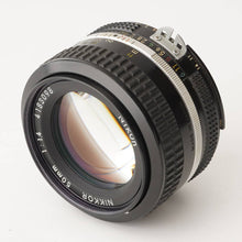 Load image into Gallery viewer, Nikon Ai NIKKOR 50mm f/1.4 F Mount
