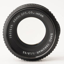 Load image into Gallery viewer, Pentax Asahi SMC TAKUMAR 55mm f/1.8 M42 Mount

