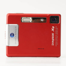 Load image into Gallery viewer, Minolta DiMAGE Xg Red 5.7-17.1mm f/2.8-3.6
