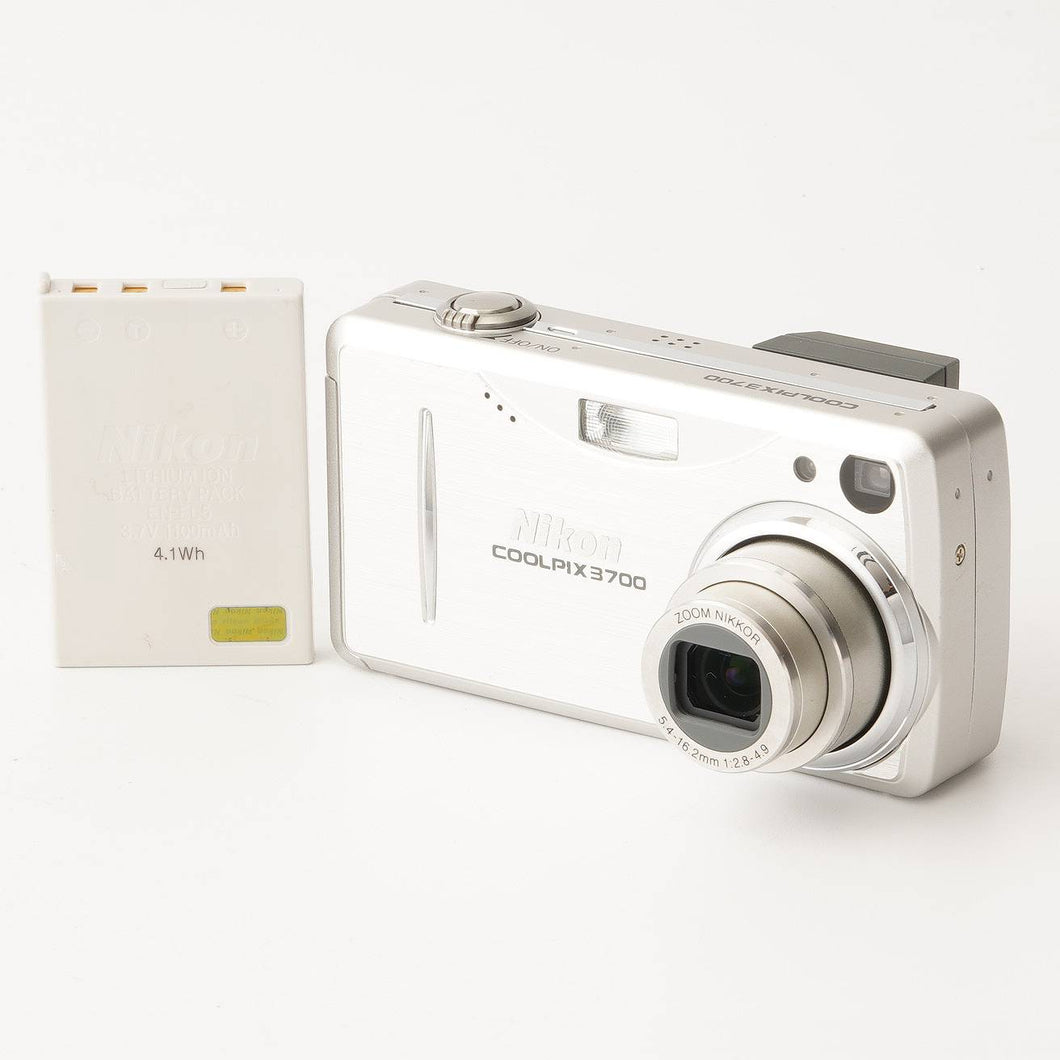 ニコン Nikon COOLPIX 3700 シルバー コンパクトデジタルカメラ