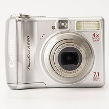 Load image into Gallery viewer, Canon PowerShot A560 Silver 4X Optical Zoom
