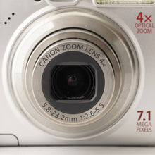 Load image into Gallery viewer, Canon PowerShot A560 Silver 4X Optical Zoom
