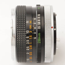 Load image into Gallery viewer, Canon FD 28mm f/3.5

