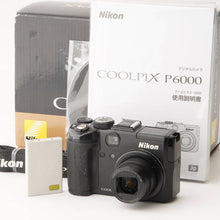 Load image into Gallery viewer, Nikon COOLPIX P6000 4X Optical Zoom ED VR
