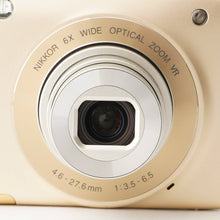 Load image into Gallery viewer, Nikon COOLPIX S3300 Sweet Gold
