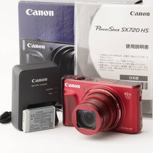 Load image into Gallery viewer, Canon PowerShot SX720 HS Red 40x OPTICAL ZOOM

