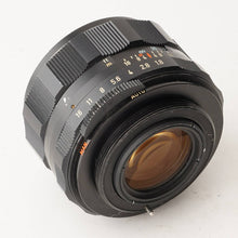 画像をギャラリービューアに読み込む, ペンタックス Pentax Asahi スーパータクマー Super Takumar 55mm F1.8 M42 マウント
