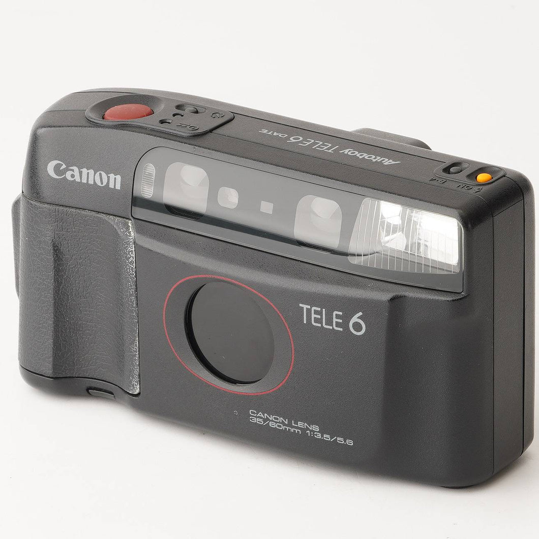 キャノン Autoboy TELE 6 DATE 元箱 国際保証書 動確 美品+ Canon Autoboy | 0 TELE CANON AUTOBOY TELE6 トイラボ 知られざる