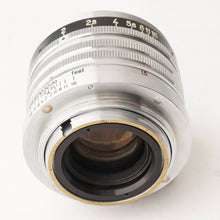 Load image into Gallery viewer, Nikon Nippon Kogaku NIKKOR H C 5cm 50mm f/2
