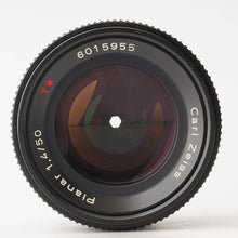 Load image into Gallery viewer, Contax Carl Zeiss Planar 50mm f/1.4 T* AEJ C/Y Mount
