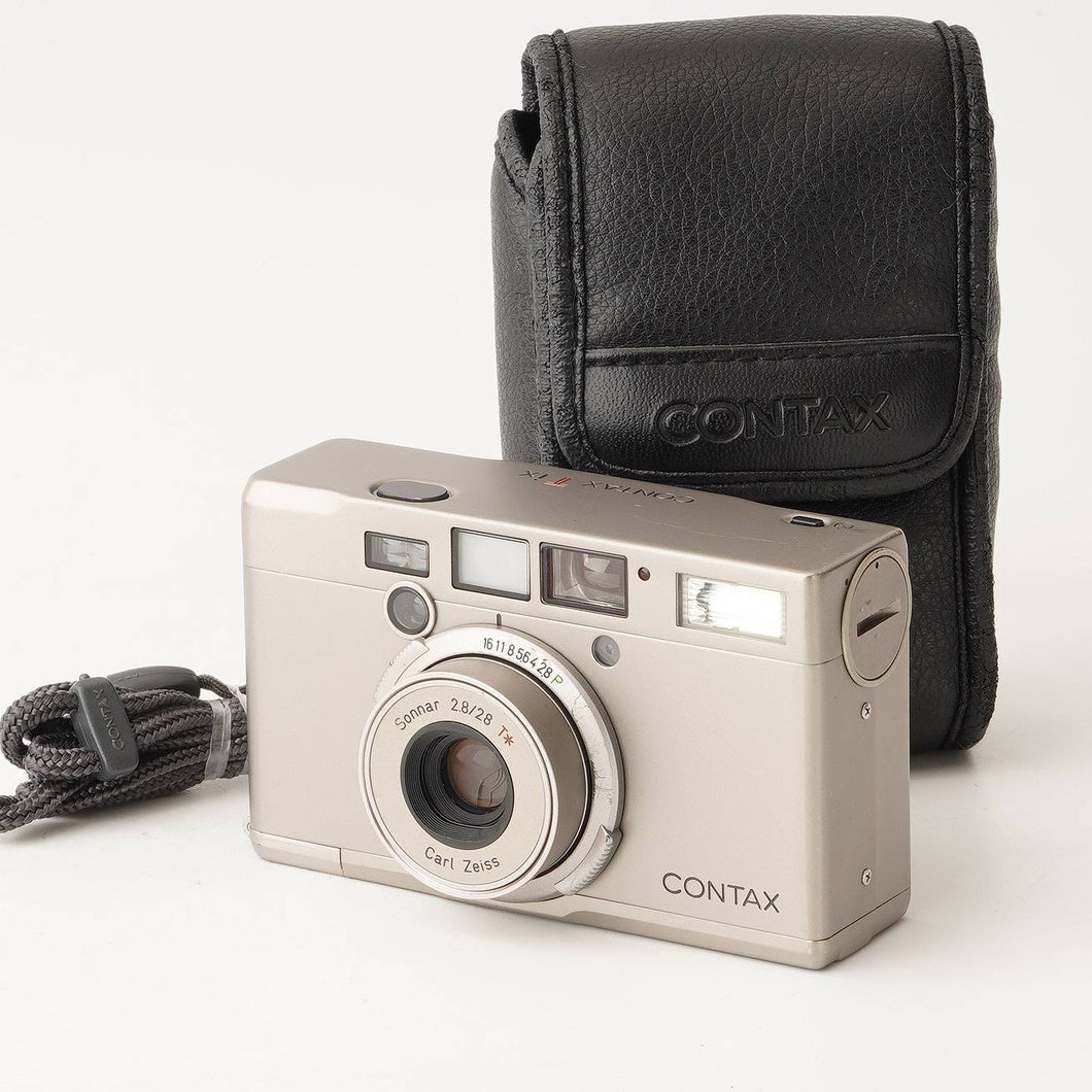 CONTAX Tix Sonnar 28ｍｍ F2.8 T＊APSフィルムカメラ コンタックス Contax T ix / Carl Zeiss Sonnar T* 28mm F2.8 APS