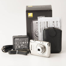Load image into Gallery viewer, Nikon COOLPIX S01 Mirror Silver 3x Optical Zoom
