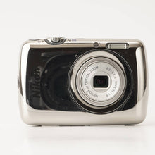 Load image into Gallery viewer, Nikon COOLPIX S01 Mirror Silver 3x Optical Zoom
