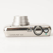 Load image into Gallery viewer, Nikon COOLPIX S01 Mirror Silver 3x Optical Zoom
