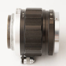 画像をギャラリービューアに読み込む, Leotax LEONON 5cm F2 ライカ L39マウント

