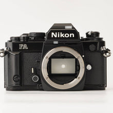画像をギャラリービューアに読み込む, ニコン Nikon FA ブラック ボディ 35mm フィルム一眼レフカメラ
