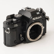 画像をギャラリービューアに読み込む, ニコン Nikon FA ブラック ボディ 35mm フィルム一眼レフカメラ
