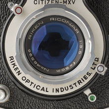 Load image into Gallery viewer, Ricoh RICOHFLEX New Dia / RICONAR f/3.5 8cm 80mm
