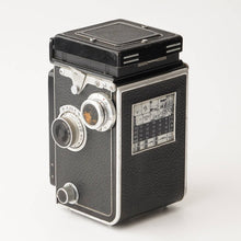 Load image into Gallery viewer, Rollei ROLLEIFLEX 3.5 B Type 1 / Carl Zeiss Tessar T 75mm f/3.5 / Rolleikin 35mm Film Adopter
