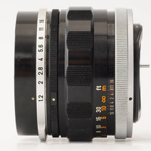画像をギャラリービューアに読み込む, キヤノン Canon FL 58mm F1.2 FD マウント
