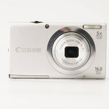 Load image into Gallery viewer, Canon PowerShot A2400 IS Silver 20x OPTICAL ZOOM
