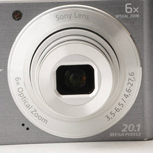 Load image into Gallery viewer, Sony Cyber-shot Steady Shot DSC-W810 Silver 6x OPTICAL ZOOM
