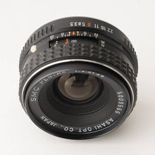 画像をギャラリービューアに読み込む, ペンタックス Pentax Asahi  SMC PENTAX 35mm F3.5 Kマウント
