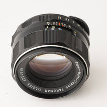 Load image into Gallery viewer, Pentax Asahi Super-Multi-Coated Takumar 55mm f/1.8 M42 Mount
