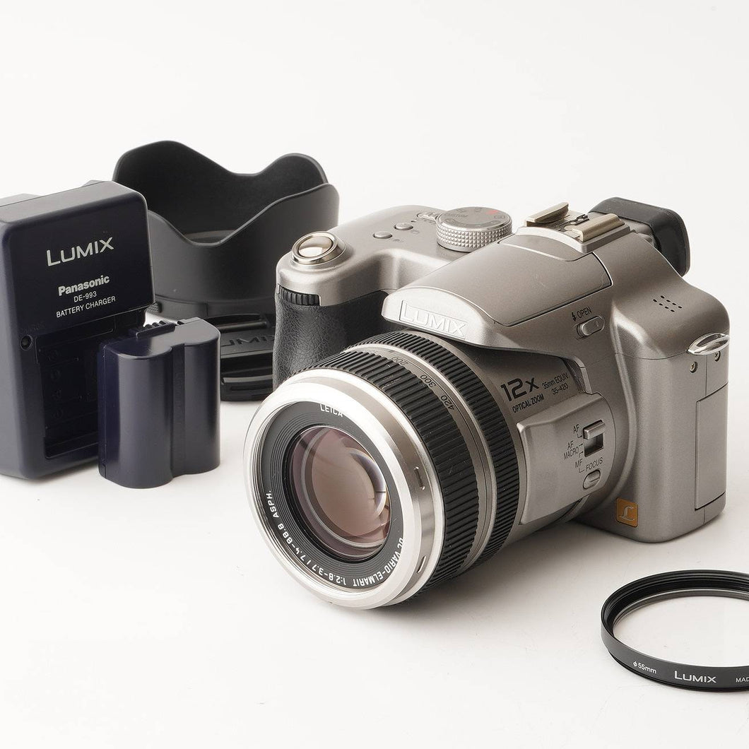 パナソニック Panasonic LUMIX DMC-FZ50 Silver 12x 光学ズーム
