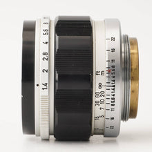 Load image into Gallery viewer, Canon 50mm f/1.4 L39 LTM
